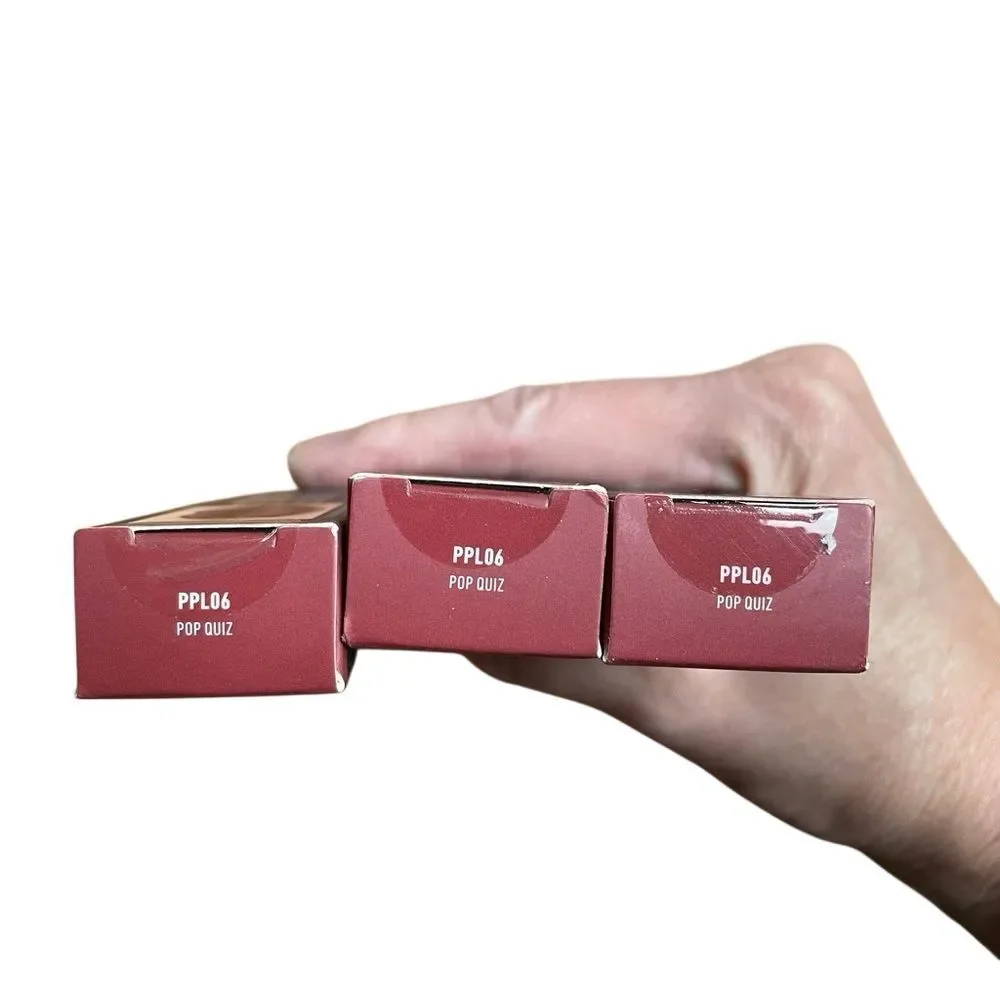 NYX Powder Puff Lippie -Pop‎ Quiz Red Matte Liquid Lipstick 3-pack